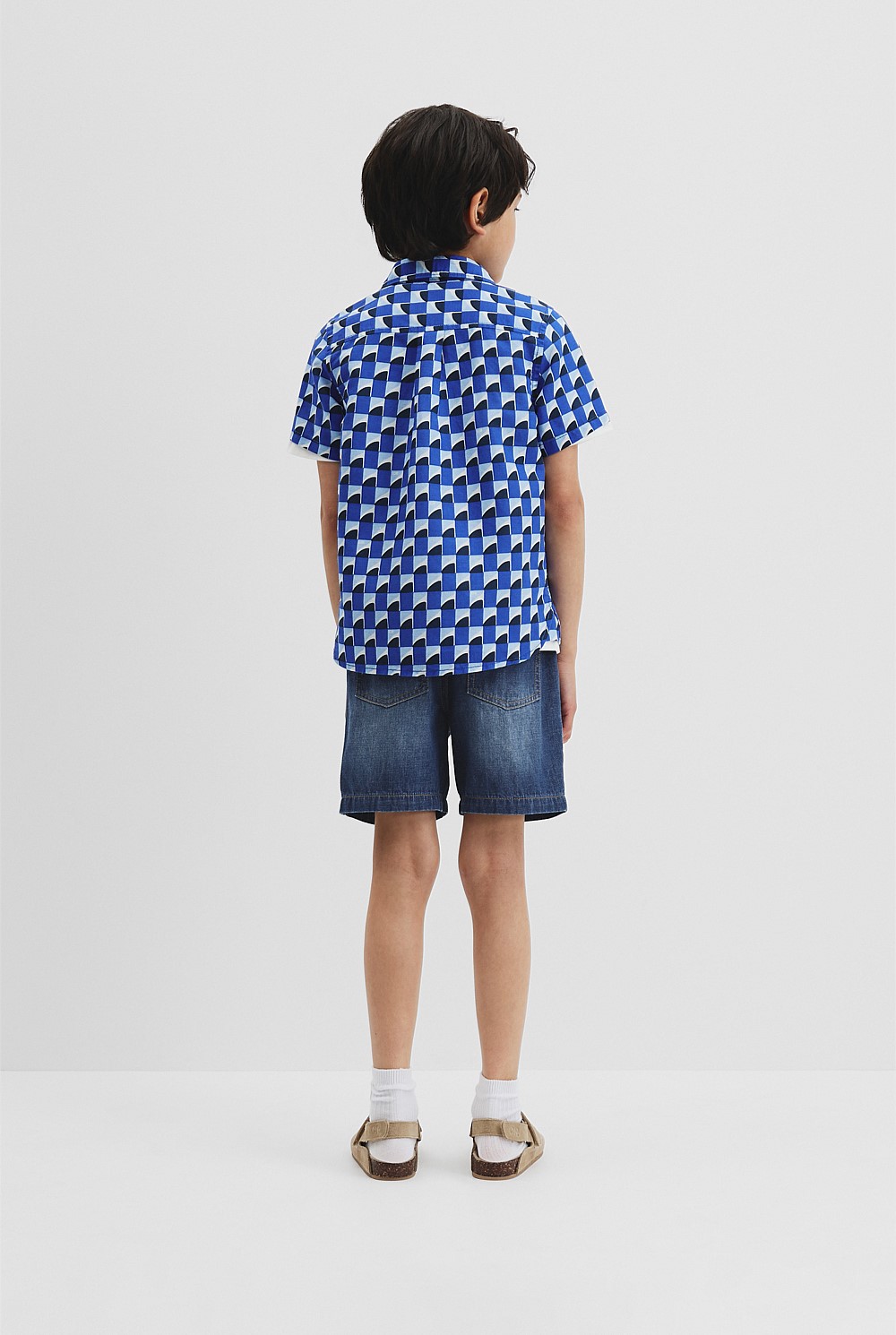 Geometric Print Shirt