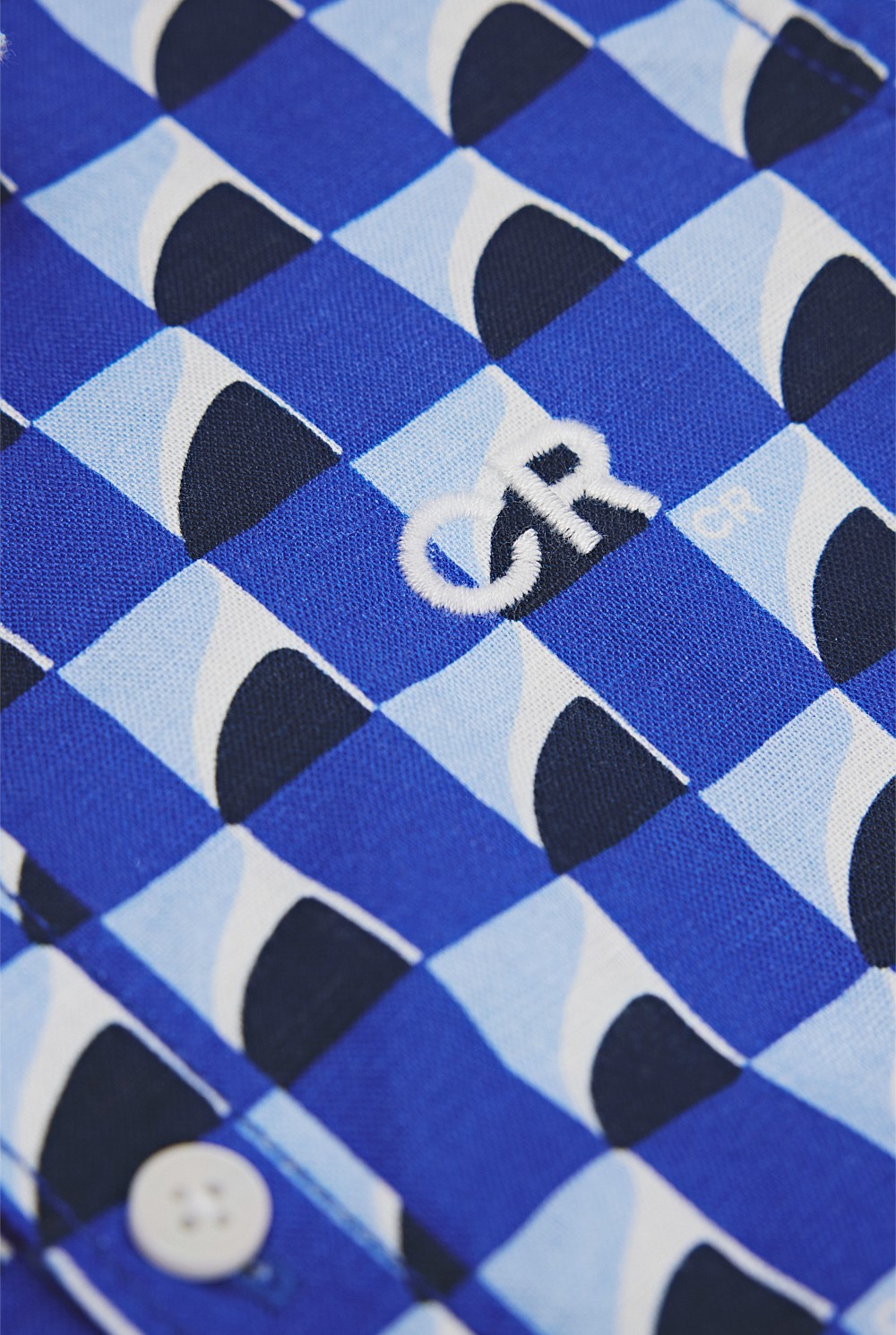 Geometric Print Shirt