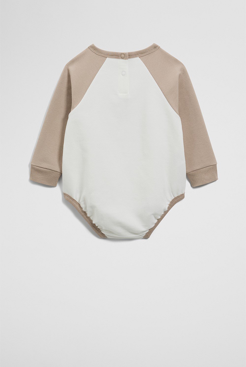 Organically Grown Circle Logo Sweat Bodysuit