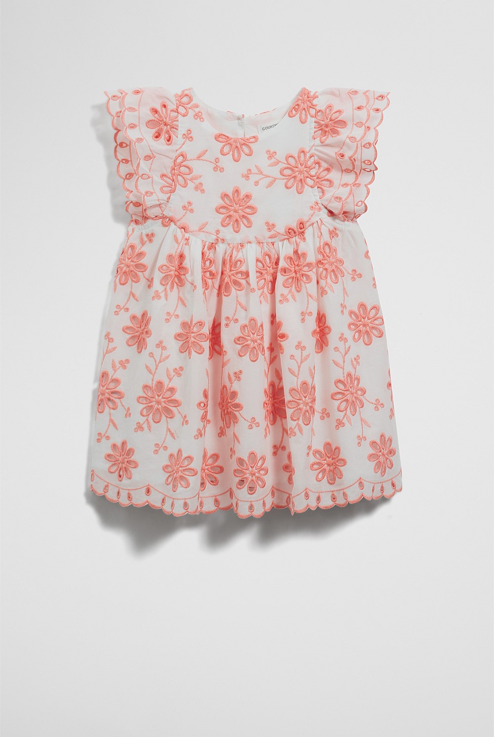 Broderie Frill Dress