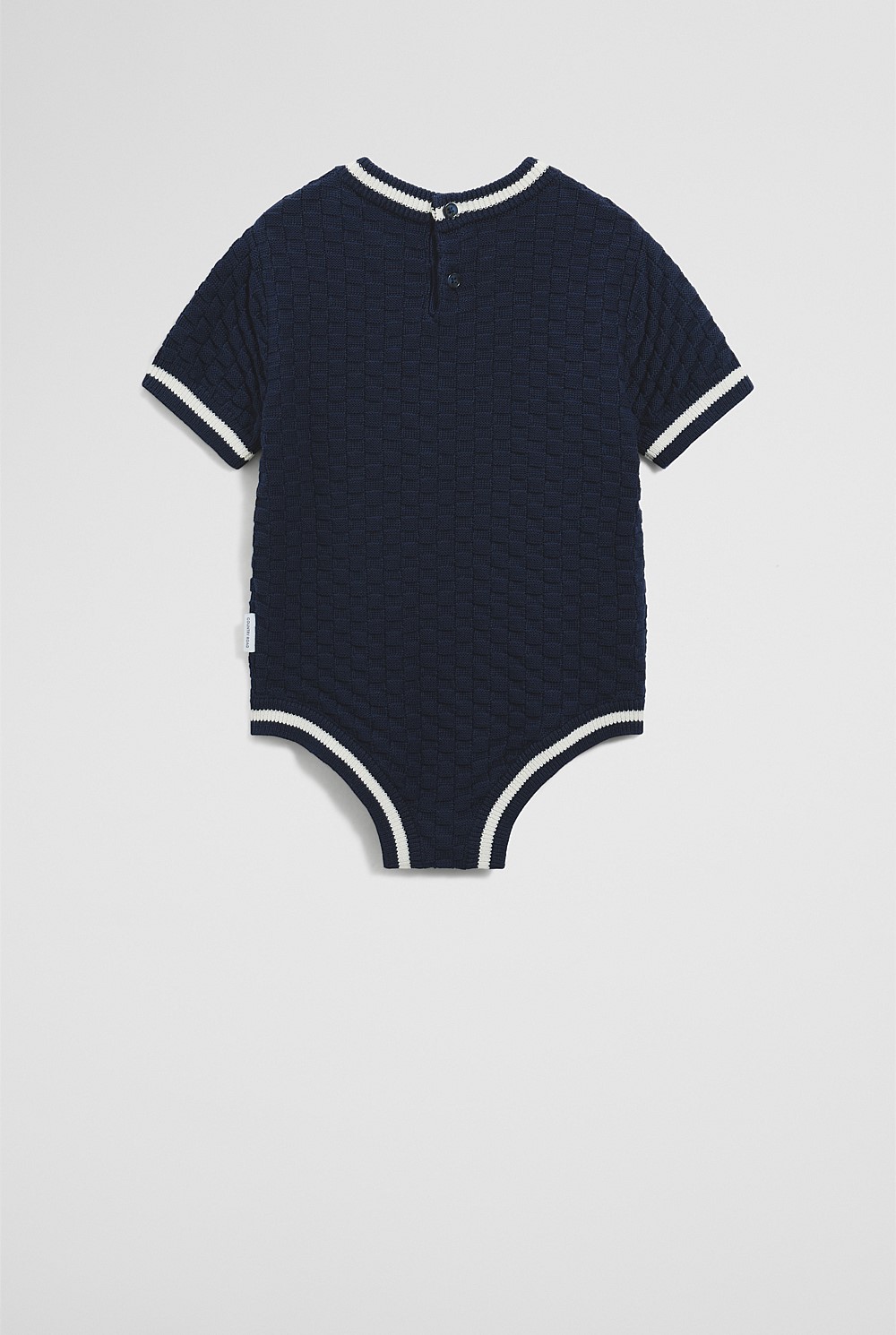 Textured Knit Romper