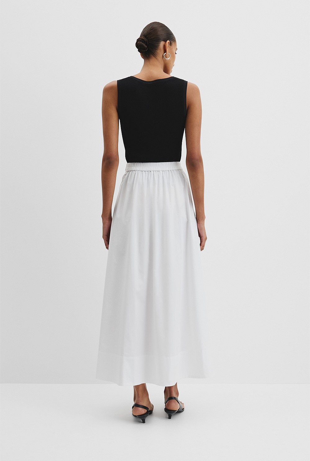 Dirndl Maxi Skirt