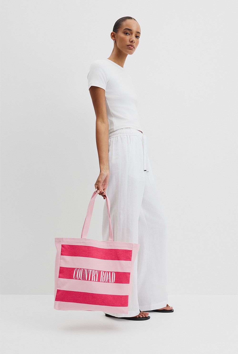 Australian Cotton Embroidered Heritage Shopper