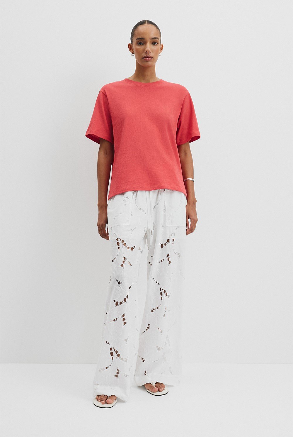 Australian Cotton Short Sleeve Relaxed T-Shirt