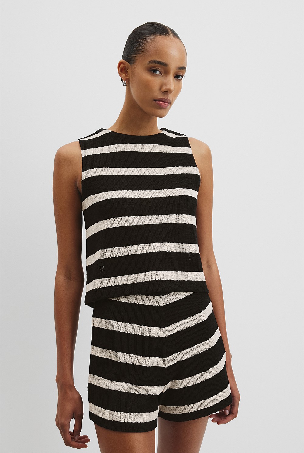 Stripe Textured Tank