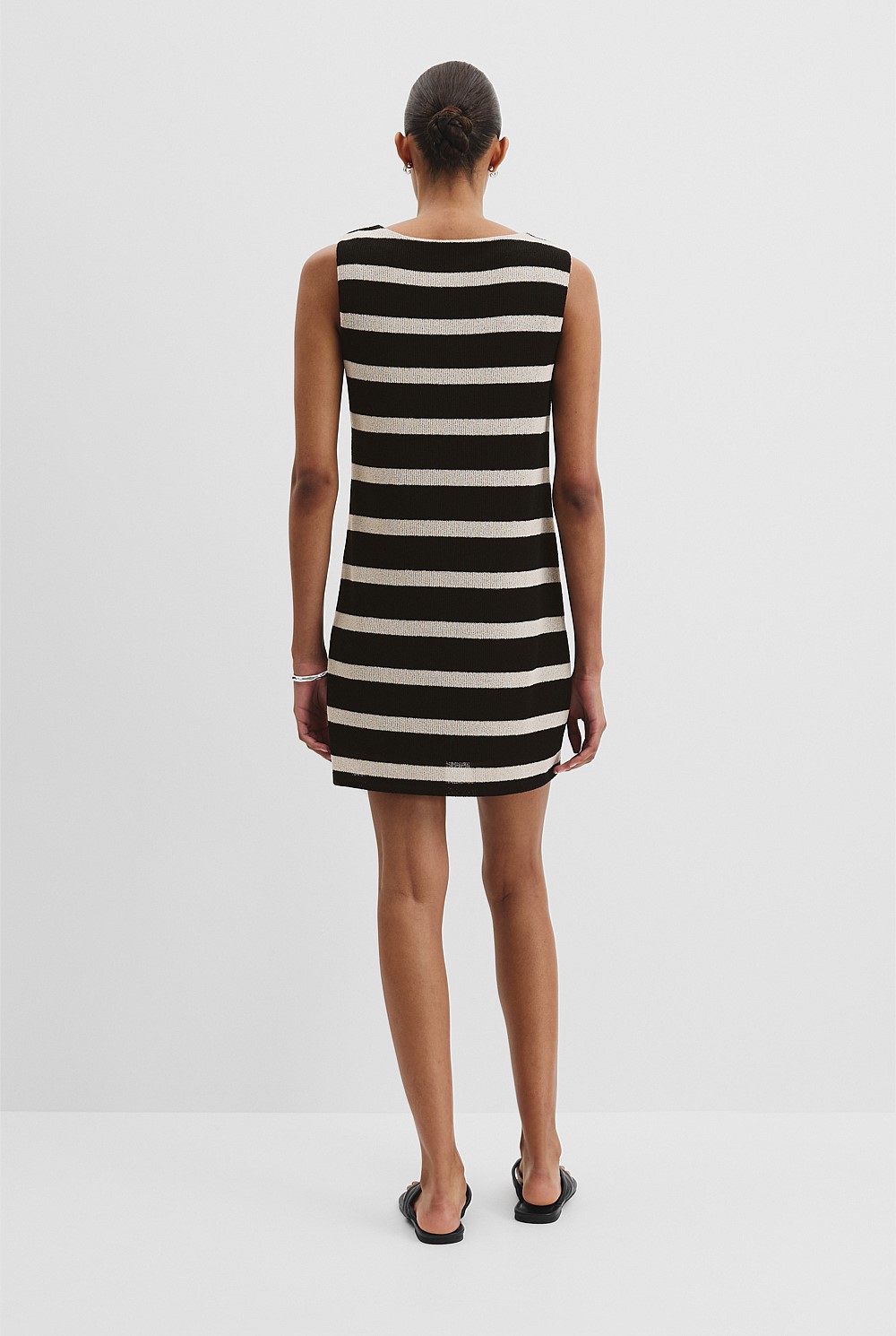 Stripe Textured Dress