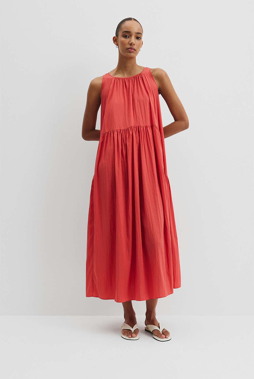 Trapeze Maxi Dress