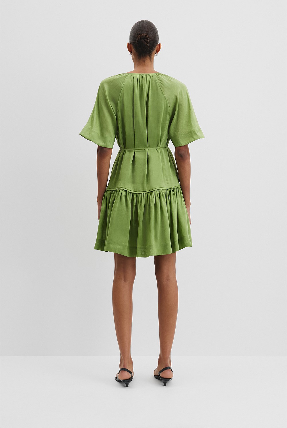Tiered Mini Dress