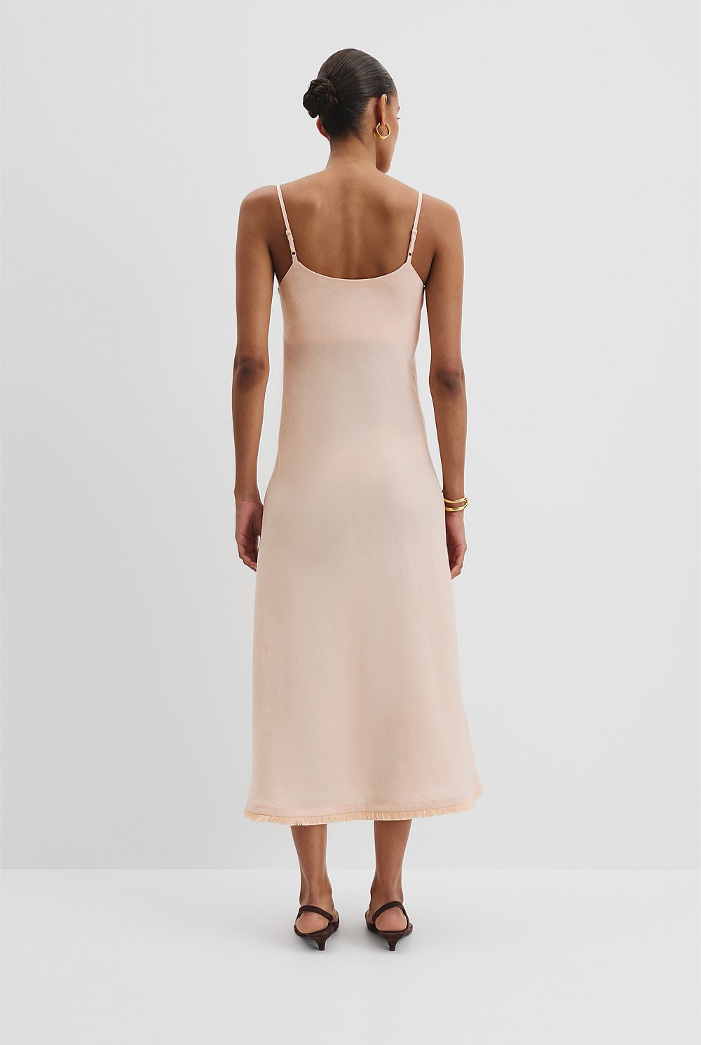 Organically Grown Linen Slip Dress