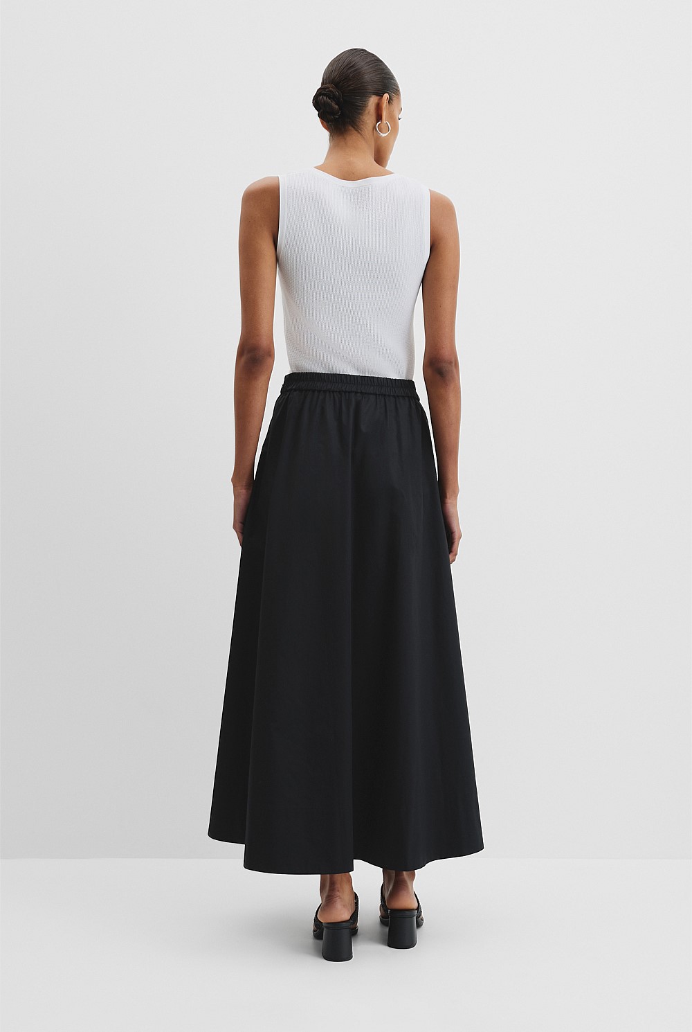 Dirndl Maxi Skirt