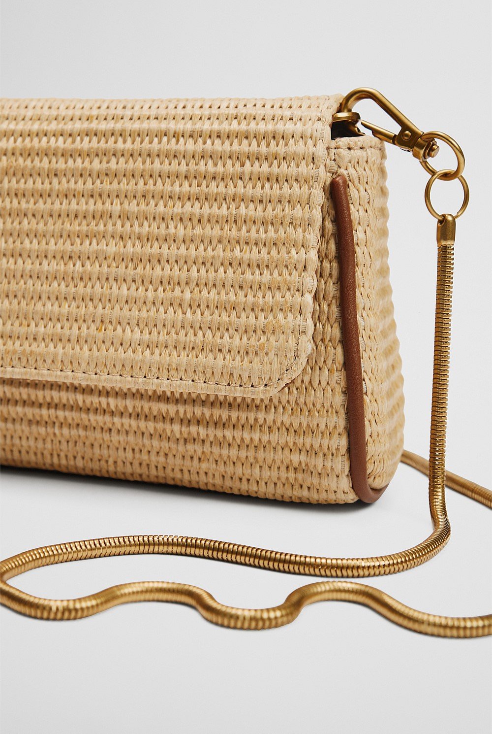 Olivia Woven Clutch