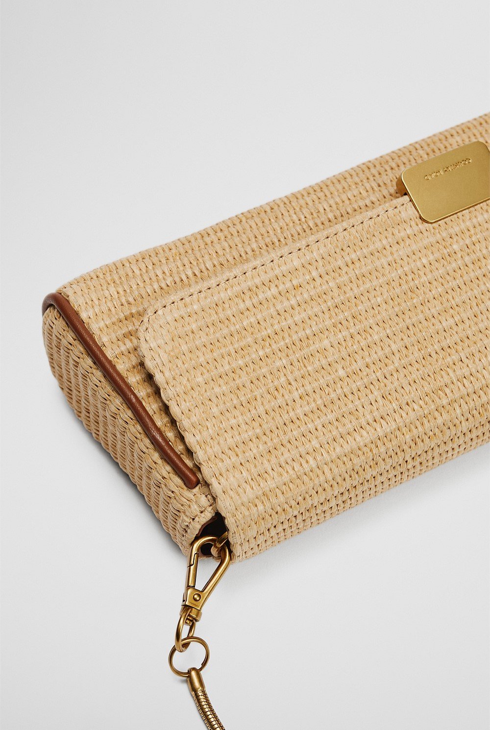 Olivia Woven Clutch