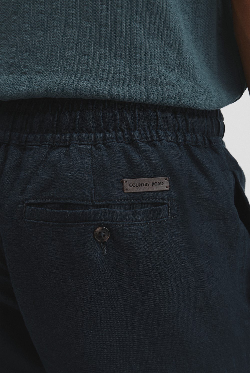 Relaxed Fit Organically Grown Linen Discord Pant