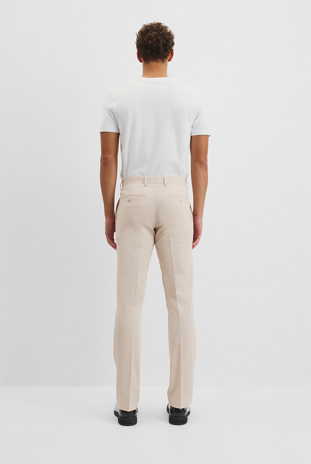 Seersucker Tailored Pant
