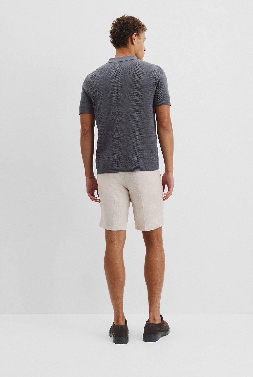 Organic Cotton Wave Knit Shirt