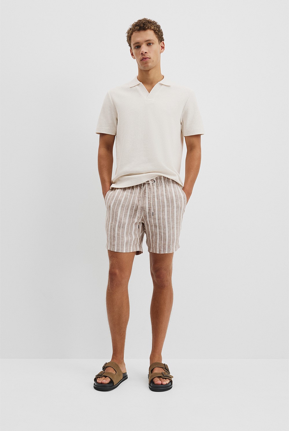 Australian Cotton Waffle Polo