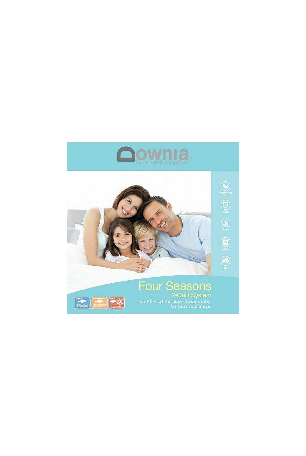 Four Seasons 2 Quilt Duck Down Quilt Double