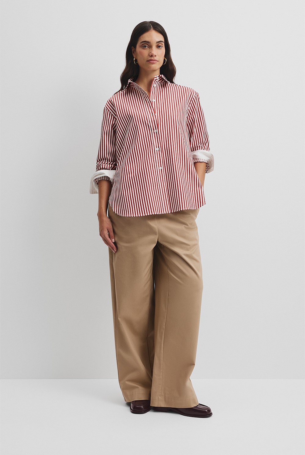 Australian Cotton Classic Stripe Shirt
