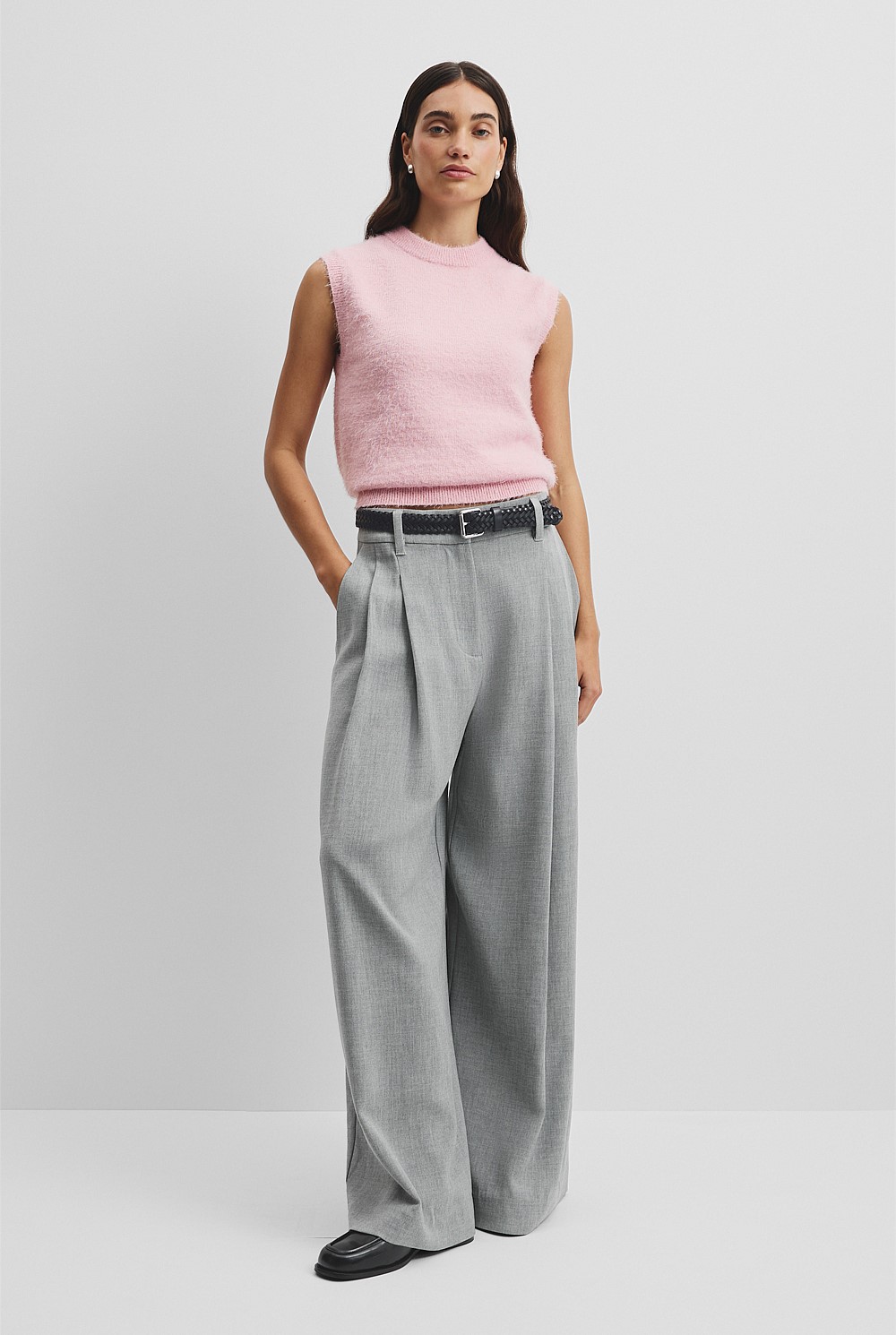 Fluffy Knit Tank