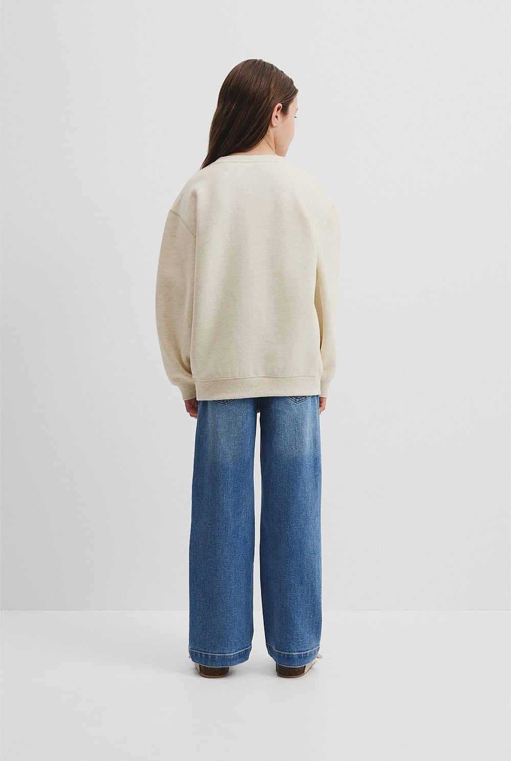 Australian Cotton Oversized Country Road Logo Sweat