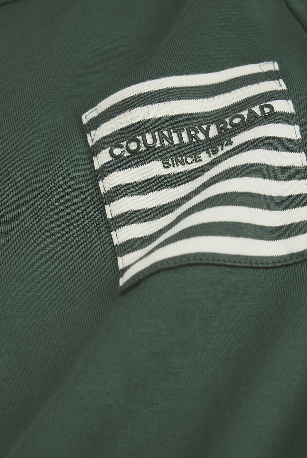 Cotton Long Sleeve Pocket T-Shirt