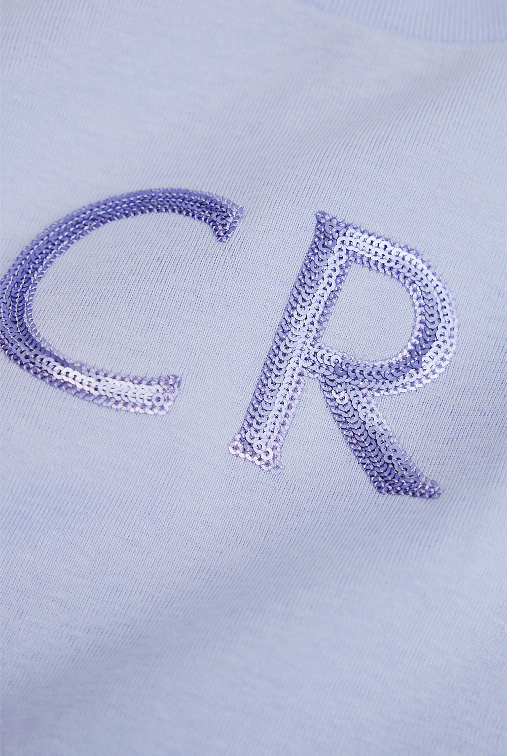 Long Sleeve Logo Frill T-Shirt