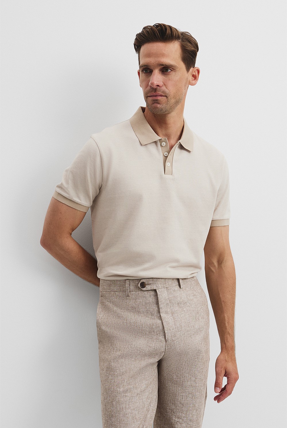 Contrast Polo
