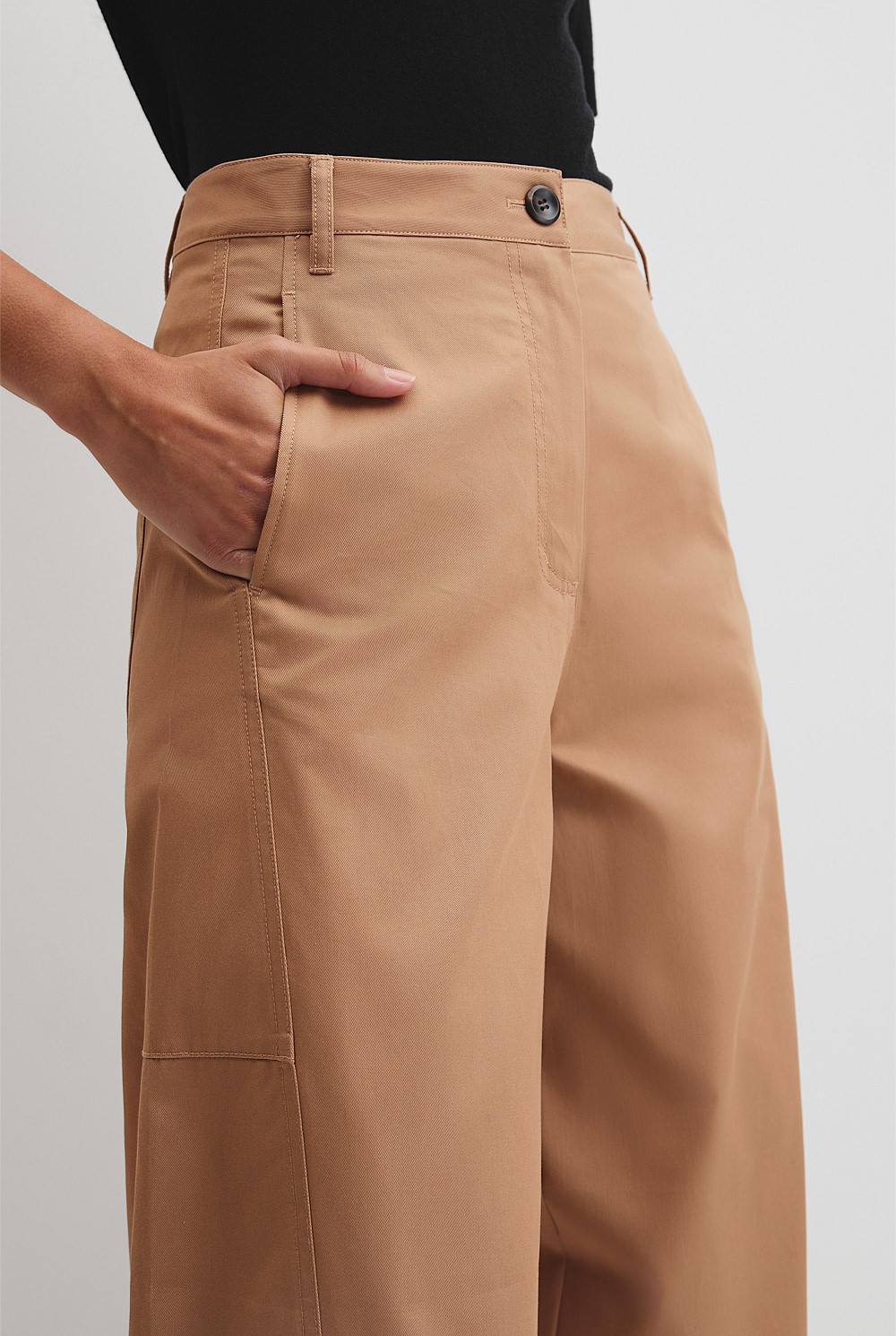 Australian Cotton Tapered Drill Pant
