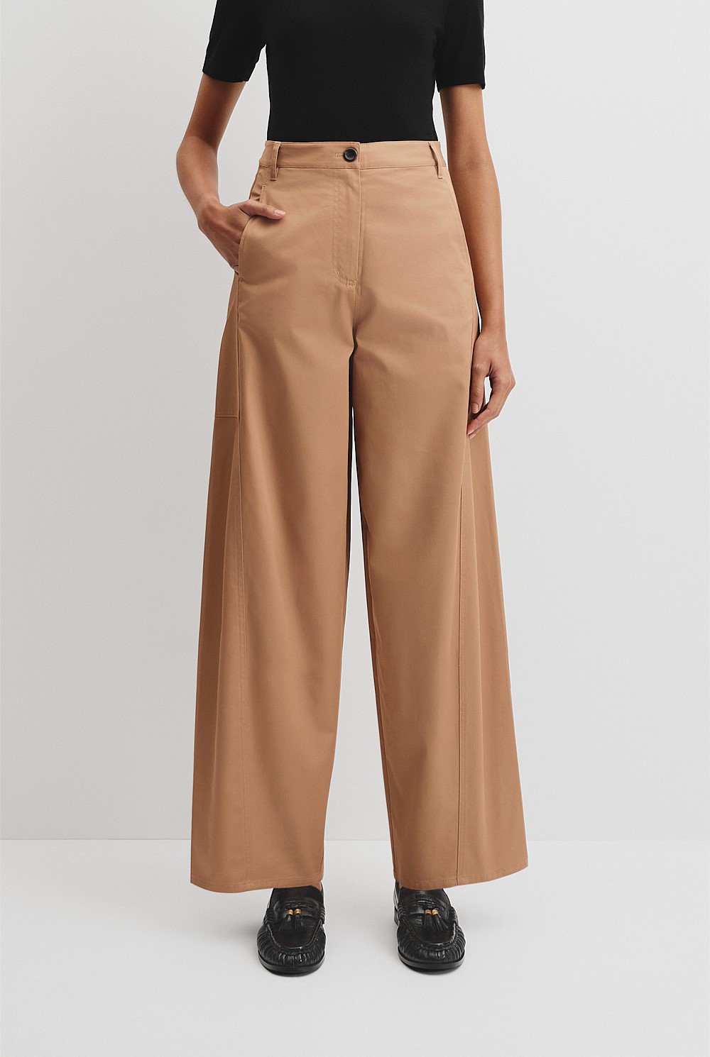 Australian Cotton Tapered Drill Pant