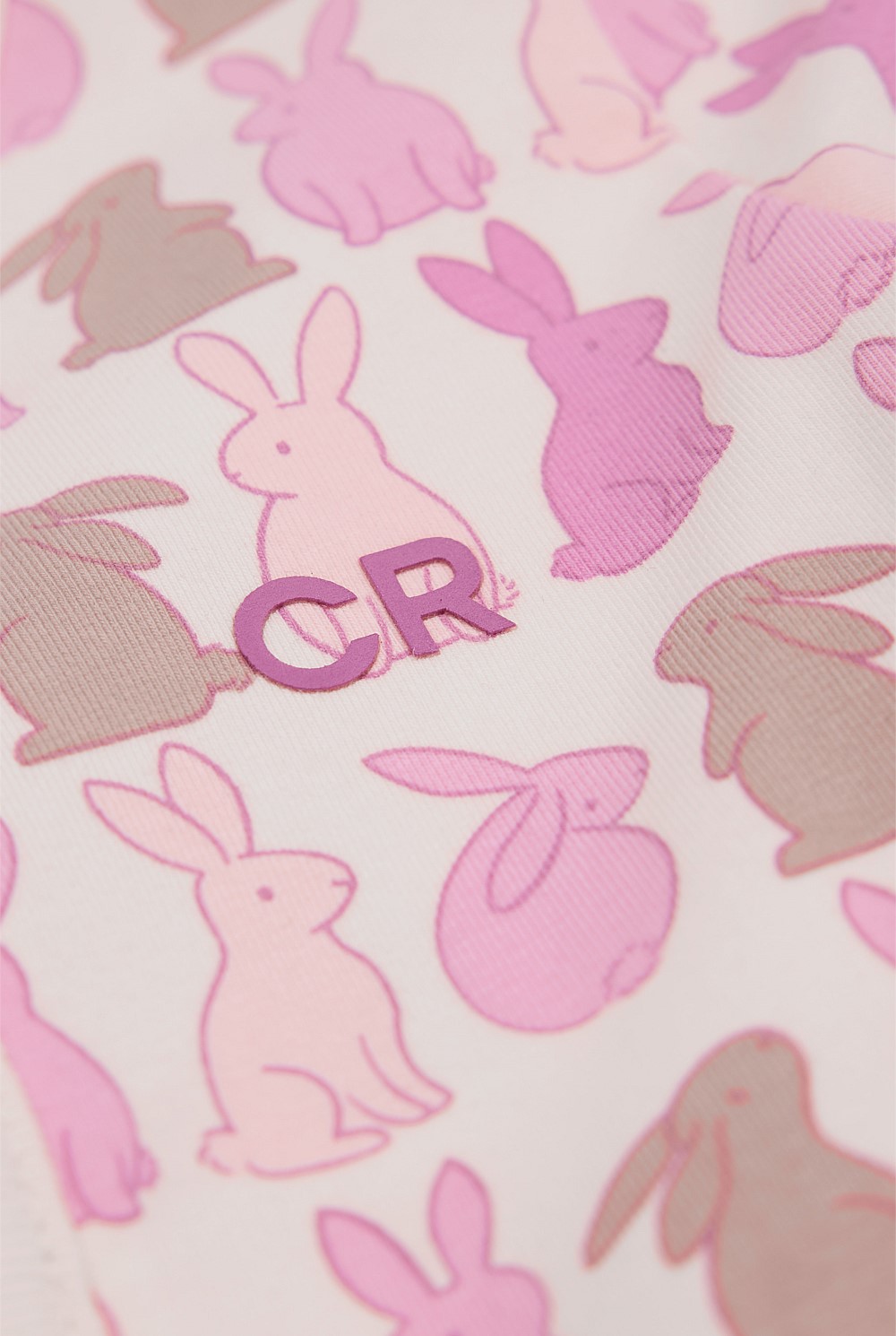 Organically Grown Cotton Cord Bunny Jumpsuit