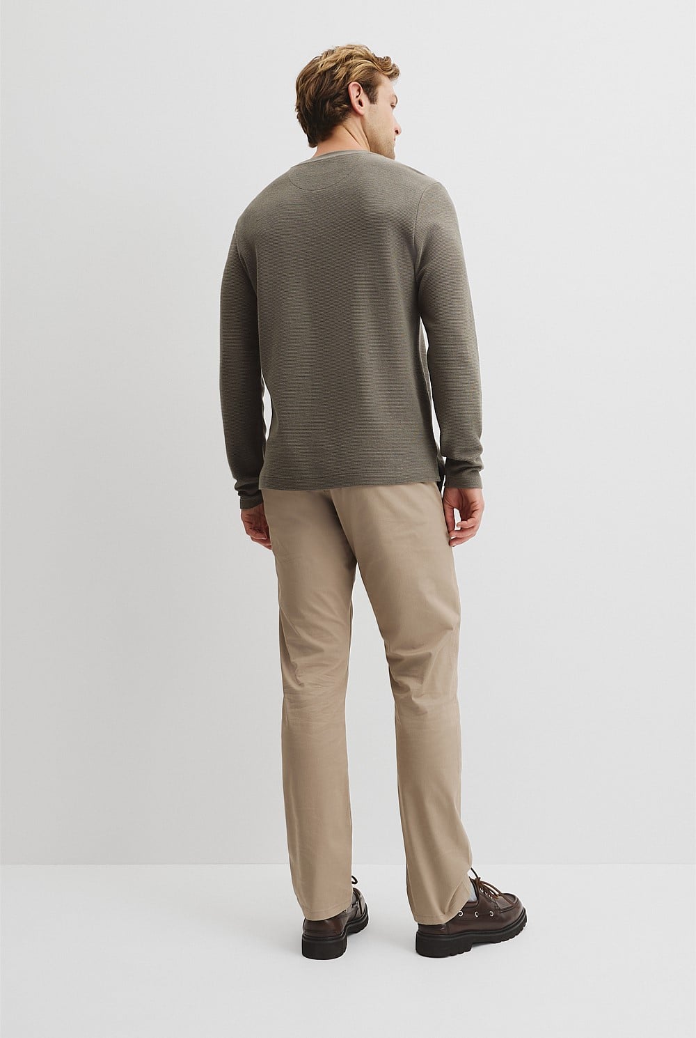 Australian Cotton Textured T-Shirt