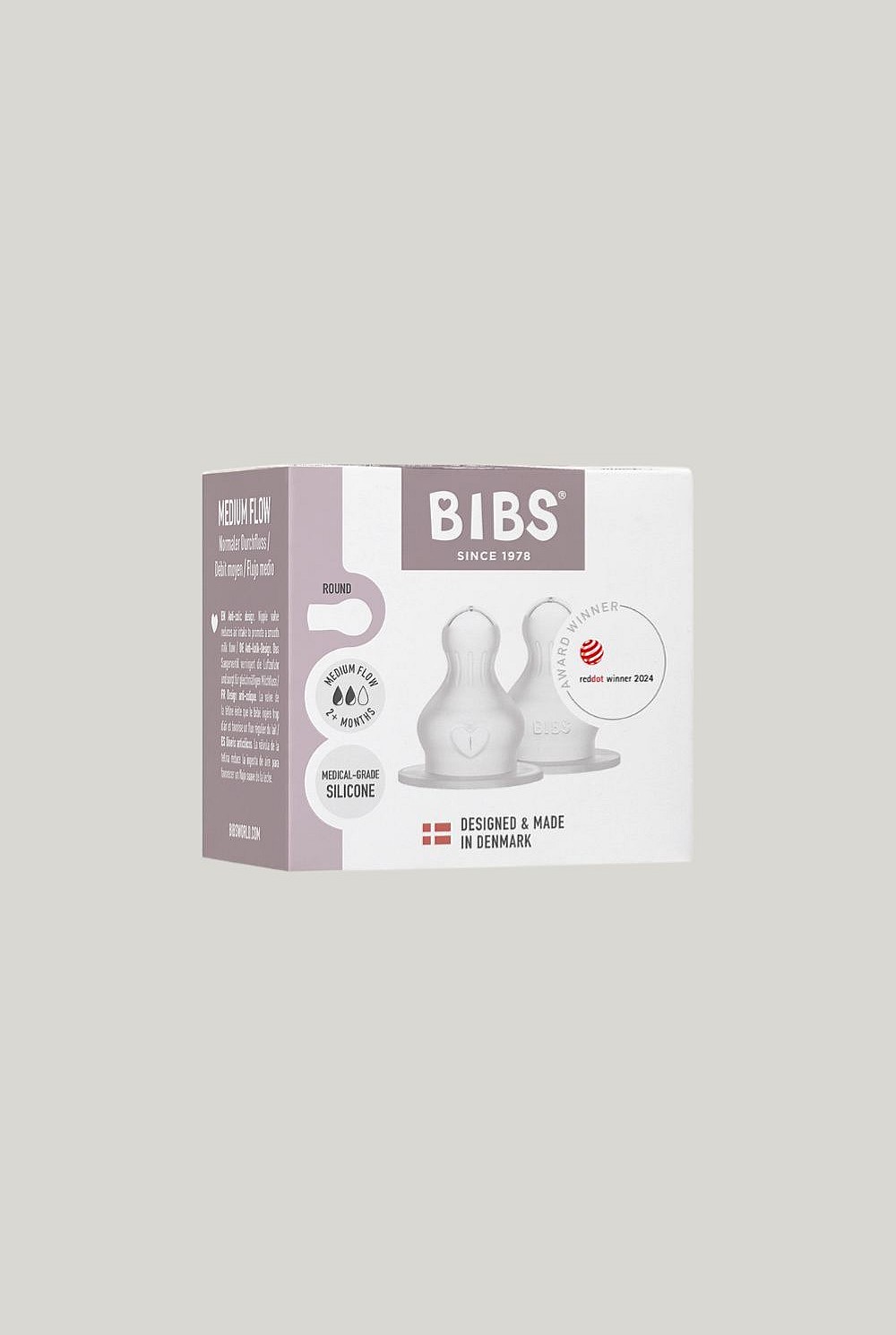 Bottle Replacement Nipple, Silicone (2pk) - Fast Flow