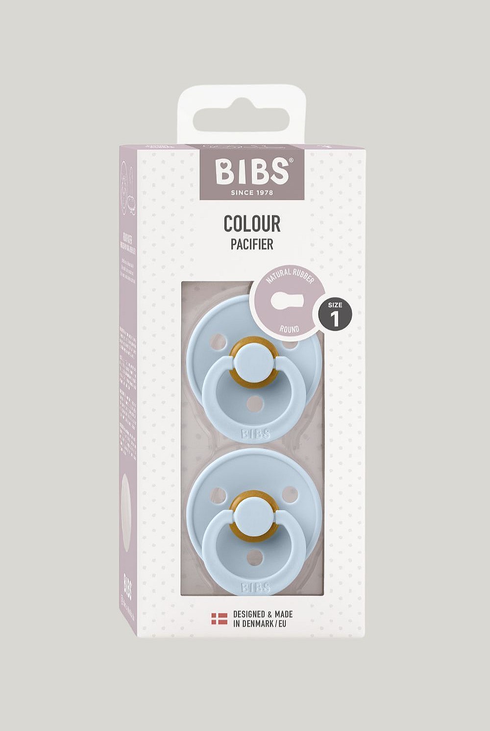 Baby Blue Round, Size 2 (6m+)