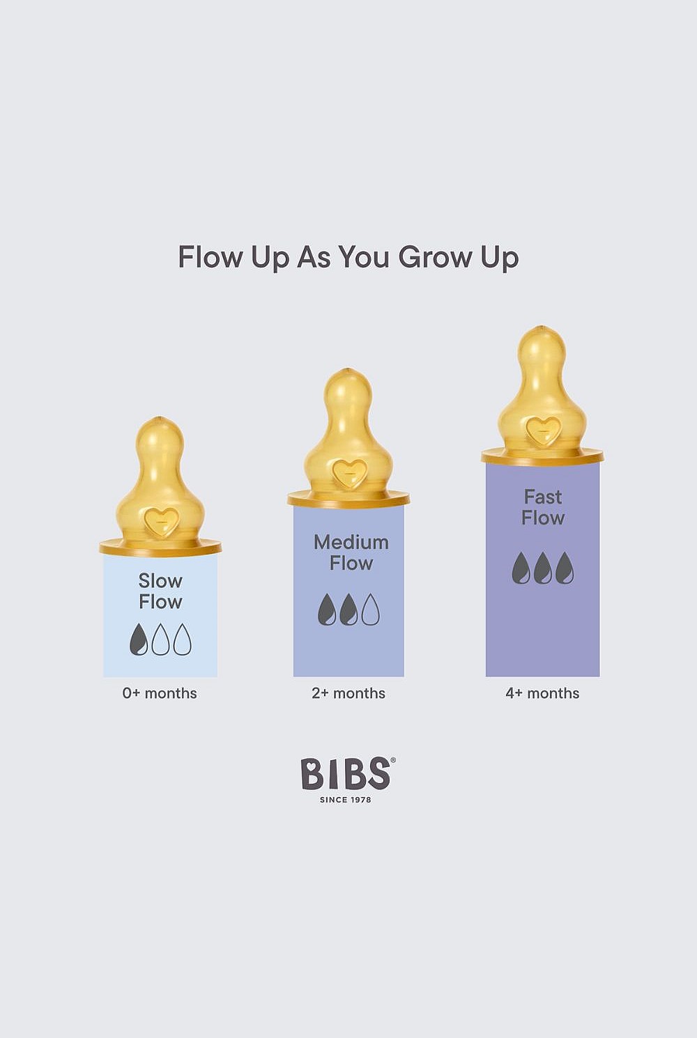 Bottle Replacement Nipple, Latex (2pk) - Fast Flow