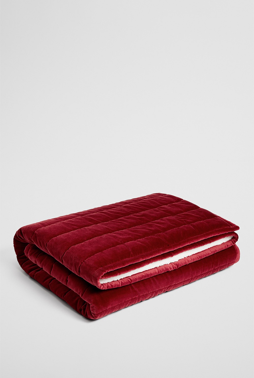 Marlon Cotton Sherpa Throw