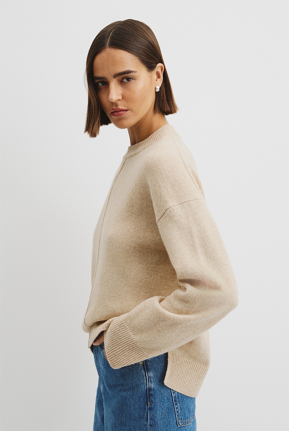 Merino Crew Neck Knit