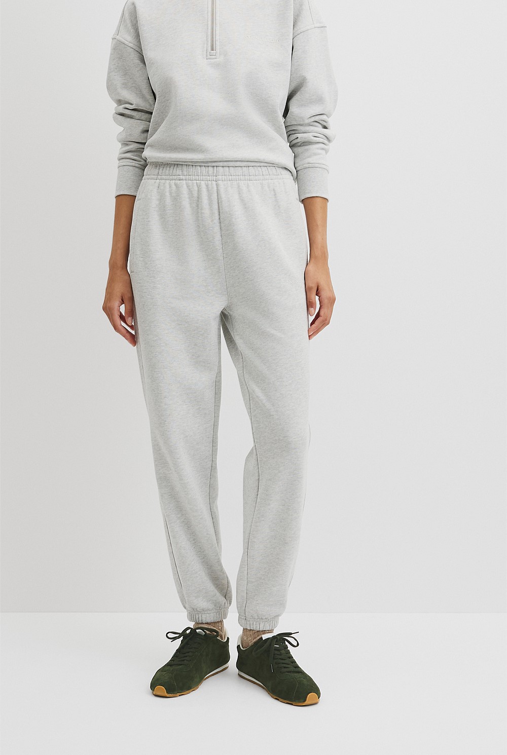 Australian Good Earth Cotton Cuffed Track Pant