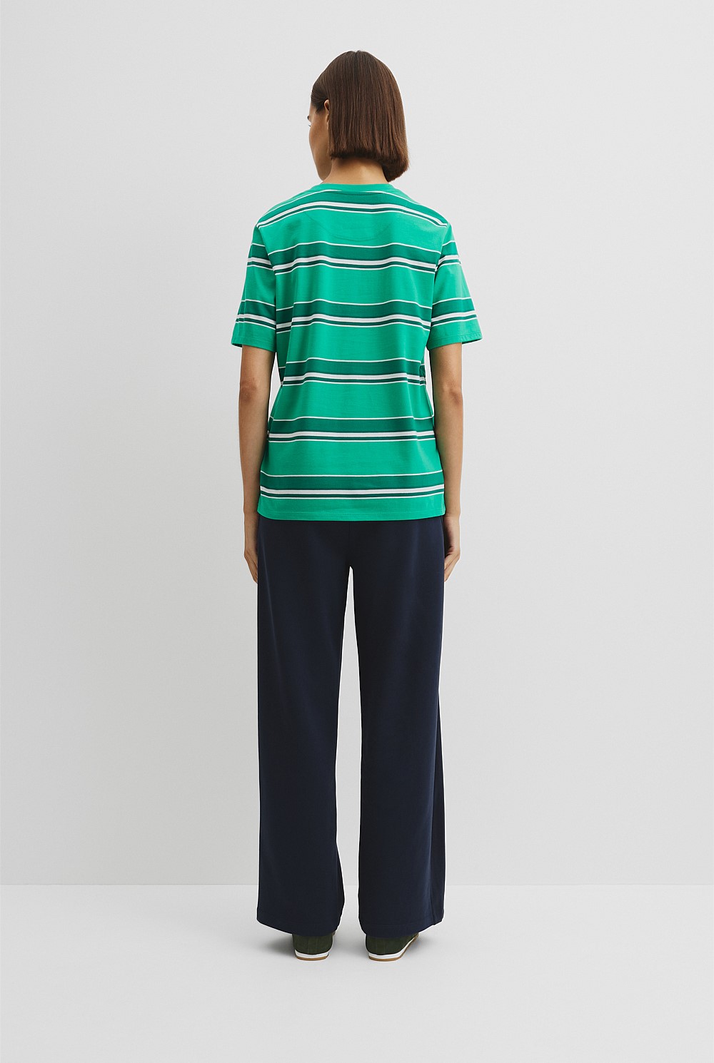 Stripe Heritage Embroidered T-Shirt