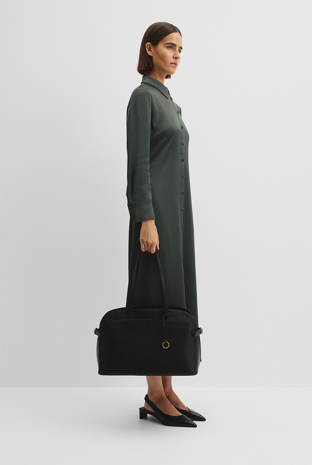 Buckle Detail Tote