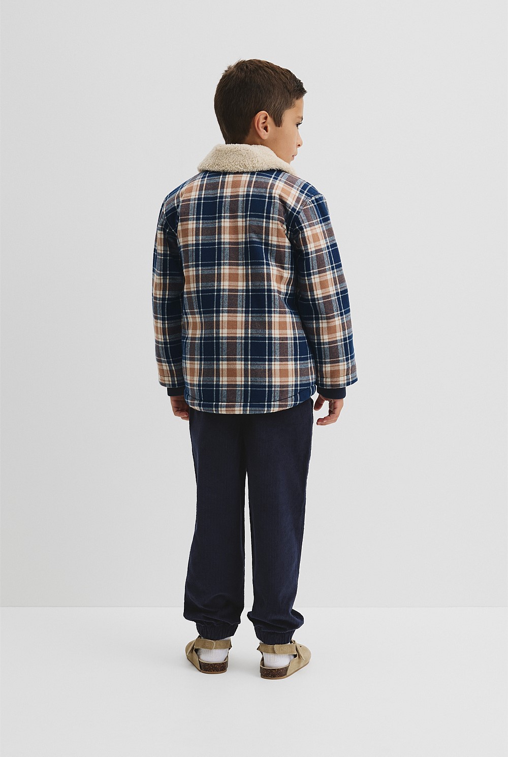 Checked Shacket