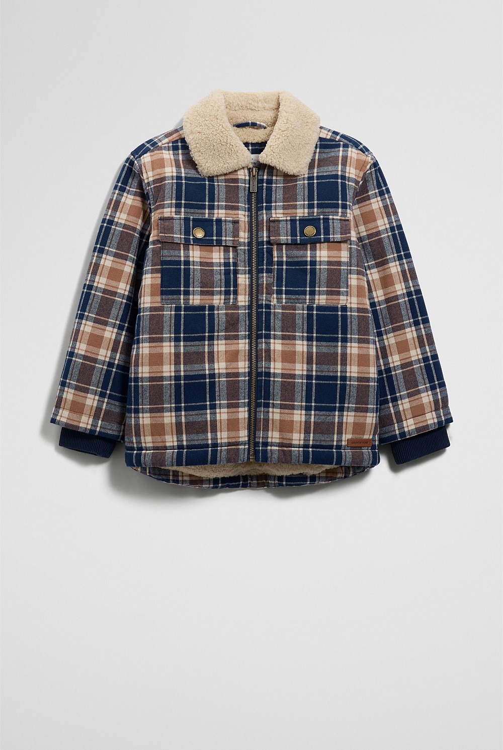 Checked Shacket