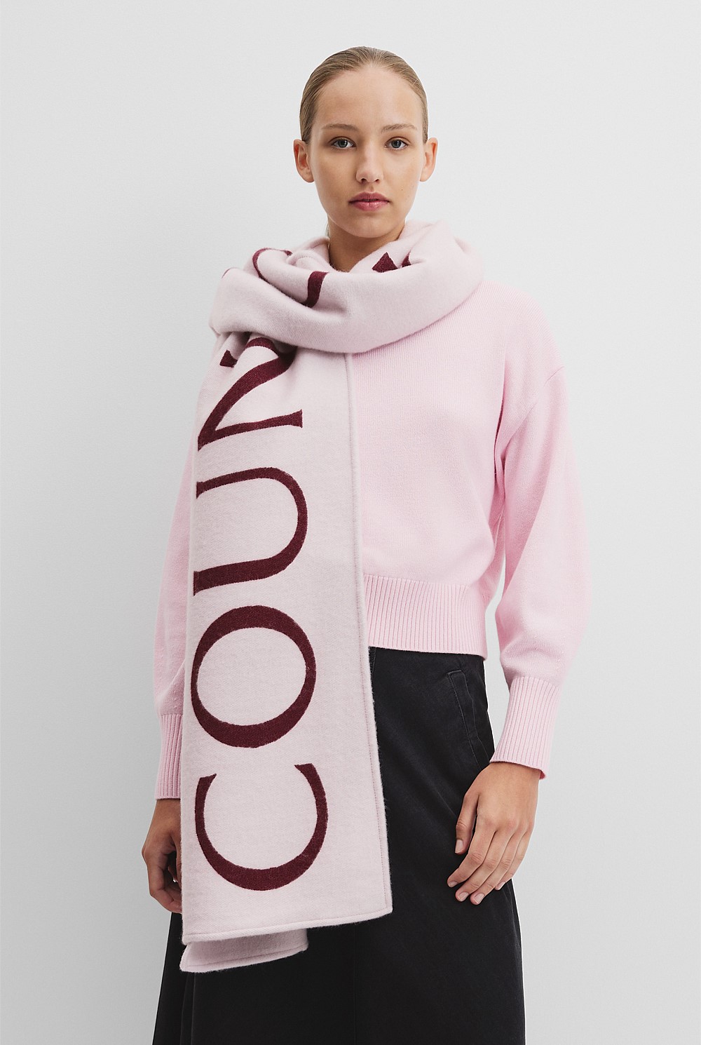 Branded Logo Scarf