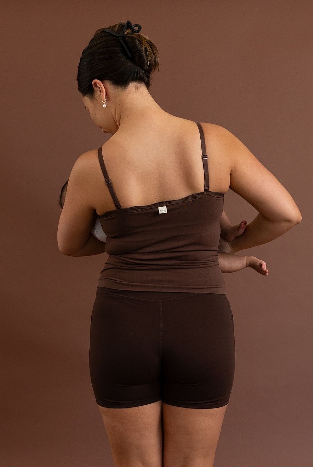 Leakproof Scallop Maternity Cami