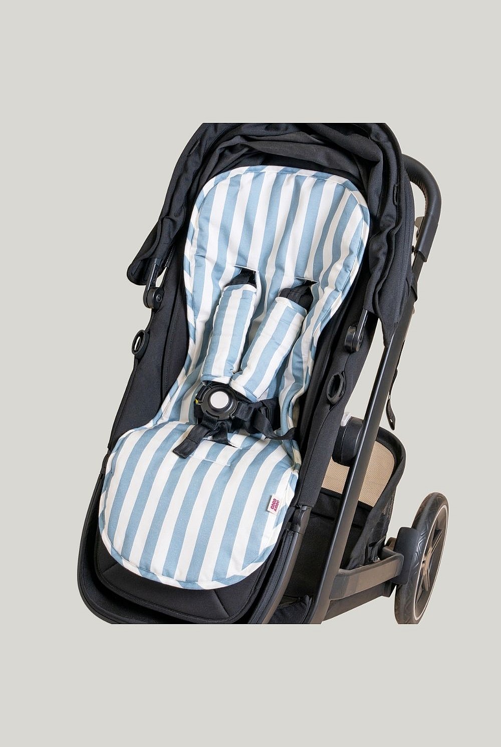 Cosy Pram Liner And Harness Protector - French Blue