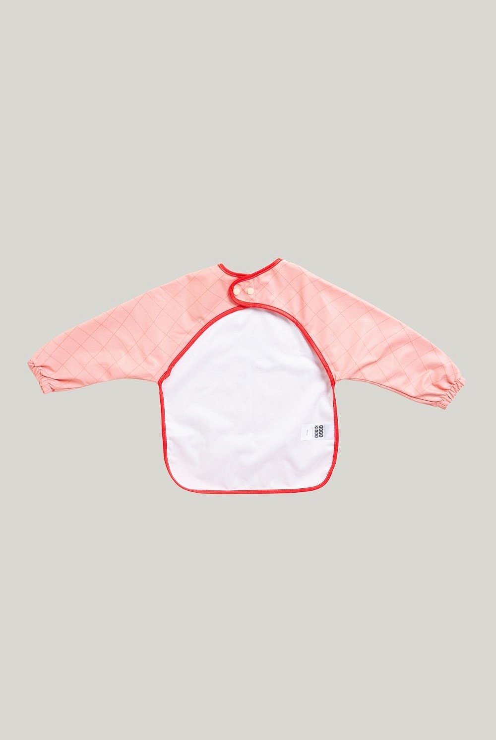 All-covered Smock Bib - Croissant Peach