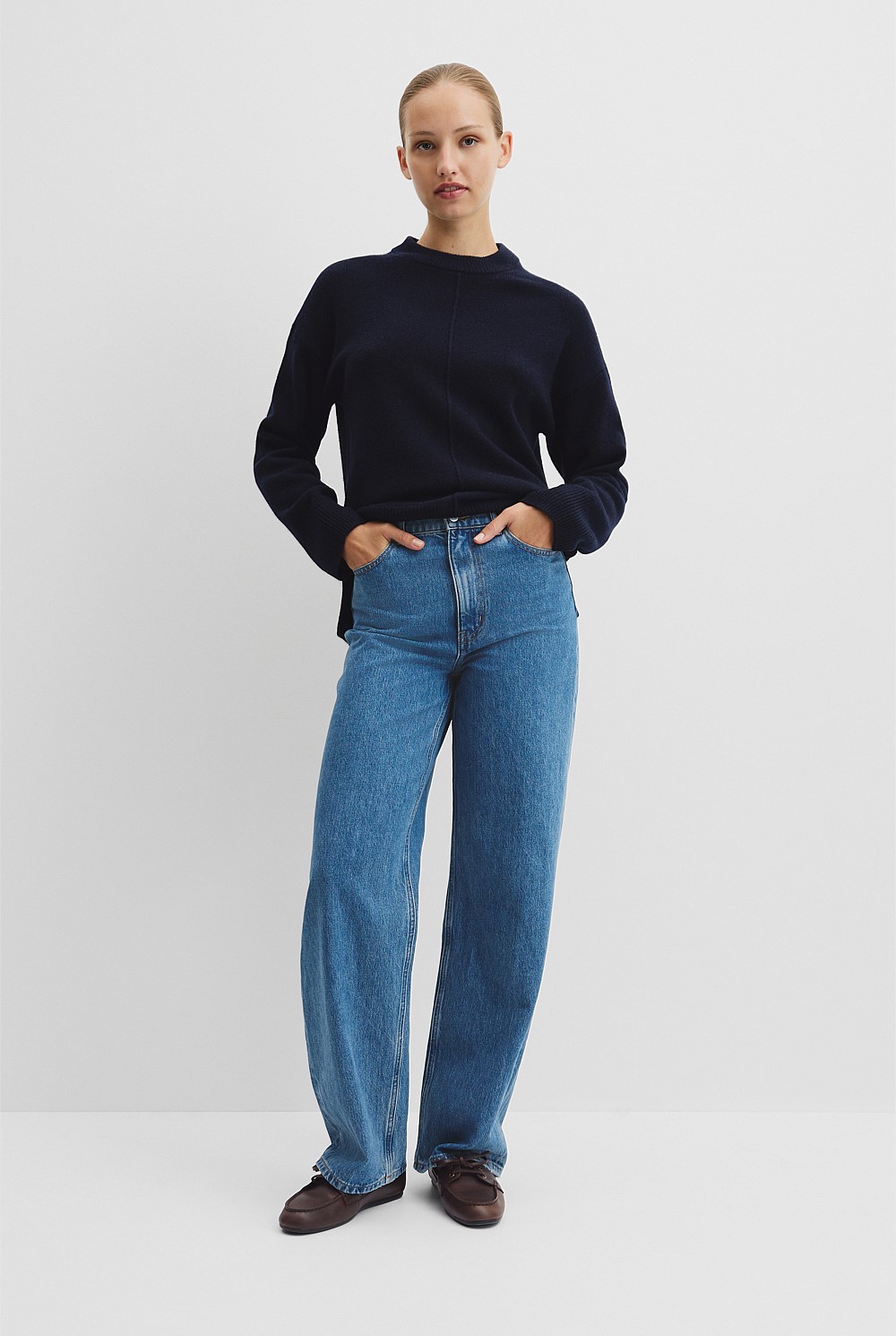 Merino Crew Neck Knit