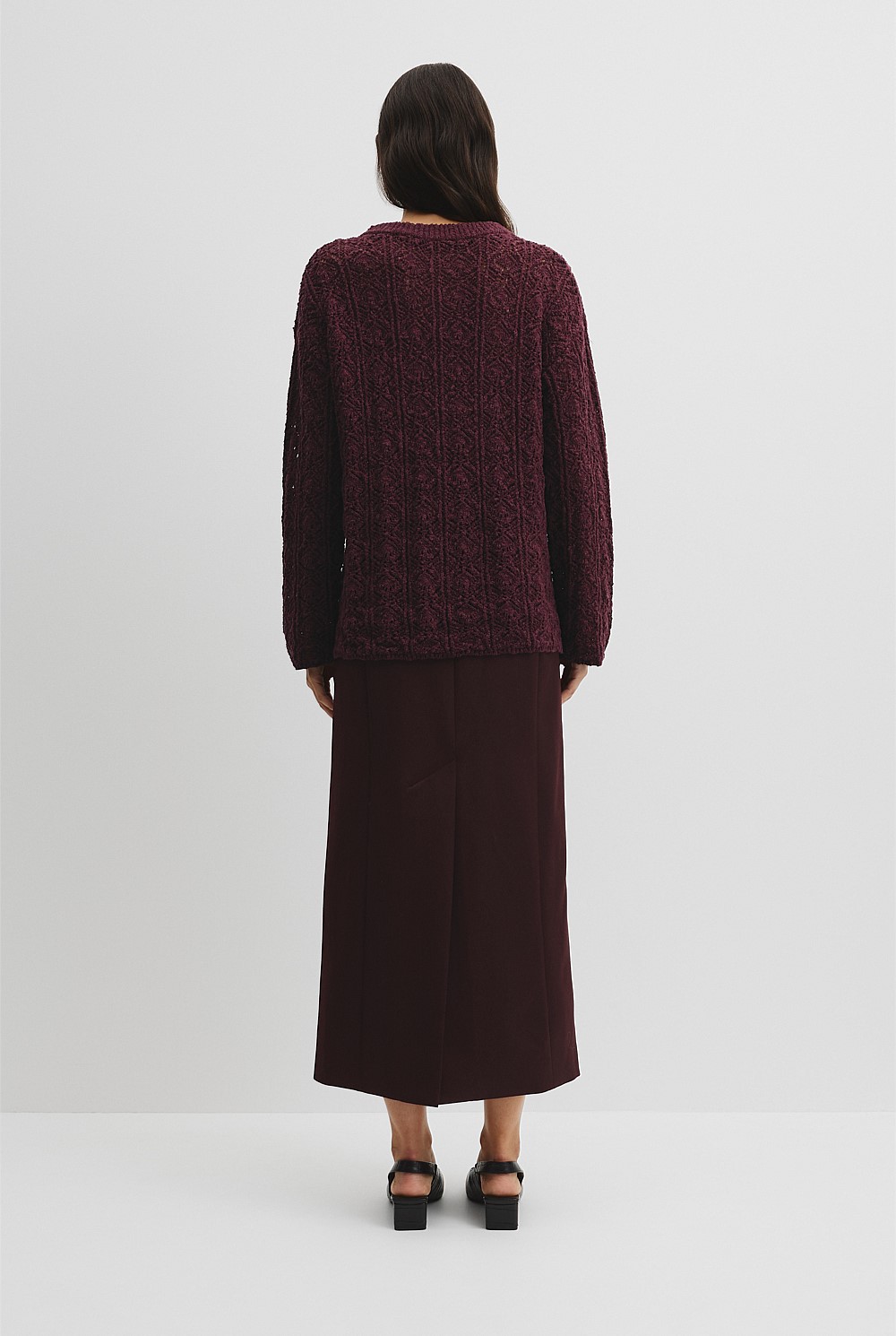 Boucle Lace Knit