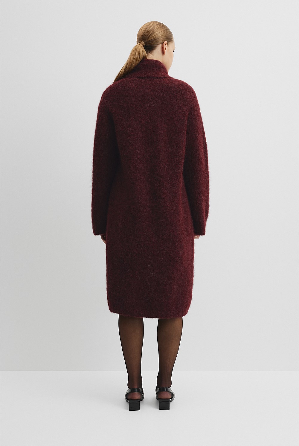 Fluffy Longline Cardigan