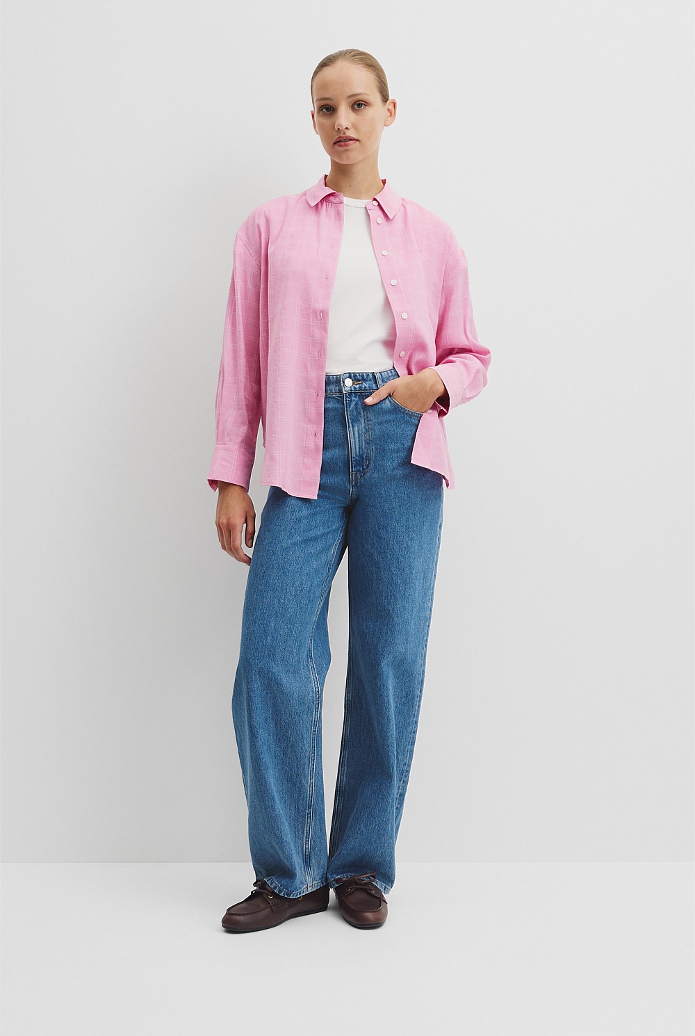 Relaxed Check Shirt