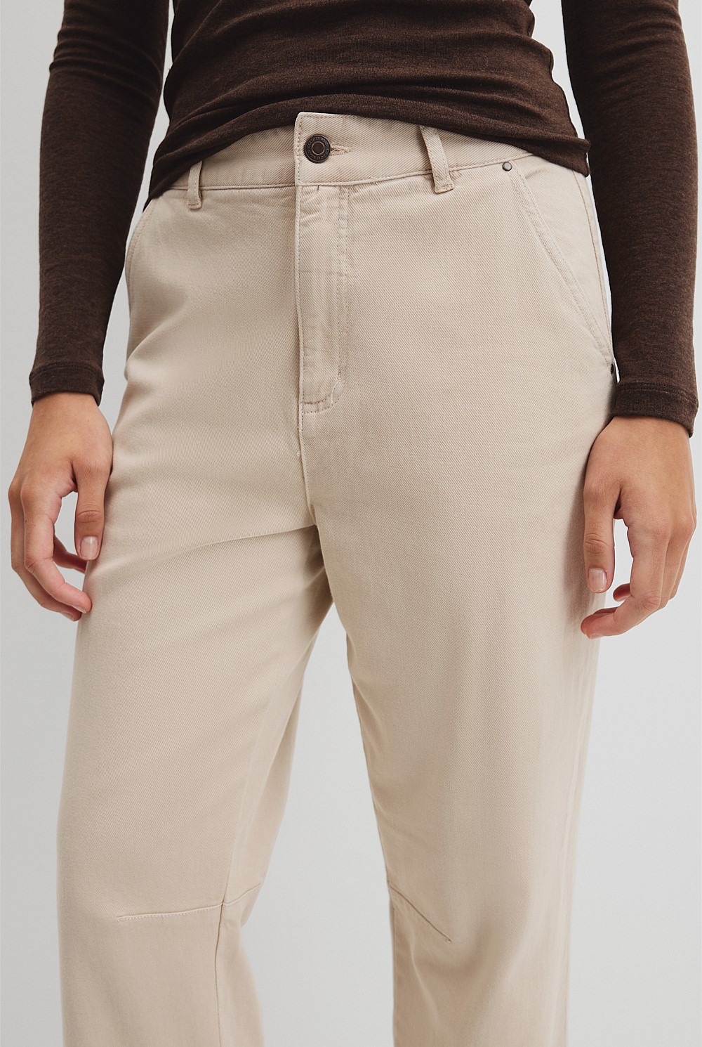 Crop Curve Jean